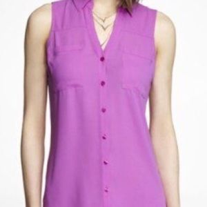 Portofino sleeveless shirt from EXPRESS